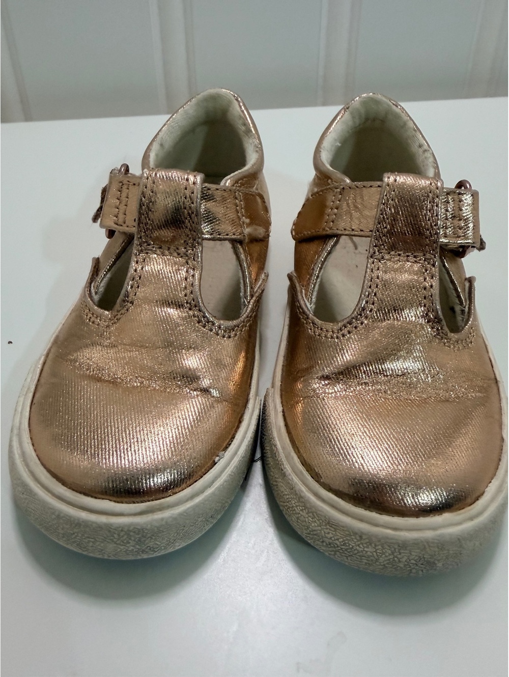 Rose Gold Keds Daphne